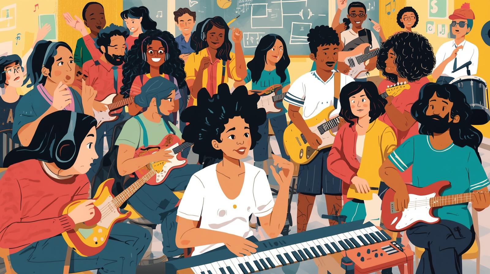 Music learning experience